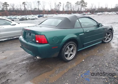 2002 Ford Mustang Gt z USA, uszkodzony, nr VIN 1FAFP45X72F224133
